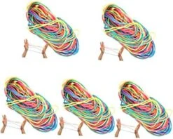 Gadpiparty Toys 40 Pcs Flip Rope Childrens Toys Bouncy Toy Cats Cradle String Game Finger String Toy Supplies Finger String Game Hand Strap Toy Cloth Pupils Hand Game Finger String Toys -Folkmanis Toys Shop 519NhzGelL. AC