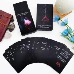 ChaseDream Love Oracle Cards, Dark Confessions Of The Soul Oracle Deck, Oracle Cards For Beginners,Including Desires, Darkness, And Divine Intervention 10 ChaseDream Love Oracle Cards, Dark Confessions Of The Soul Oracle Deck, Oracle Cards For Beginners,Including Desires, Darkness, And Divine Intervention -Folkmanis Toys Shop 519bsKKFIqL