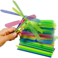 LCPQMZGH 120 Pieces Hand Helicopter Spinner Hand Rub Plastic Propeller Outdoor Flying Plastic Dragonfly Toy Color Toy Helicopter 13 LCPQMZGH 120 Pieces Hand Helicopter Spinner Hand Rub Plastic Propeller Outdoor Flying Plastic Dragonfly Toy Color Toy Helicopter -Folkmanis Toys Shop 519h3QChKsL