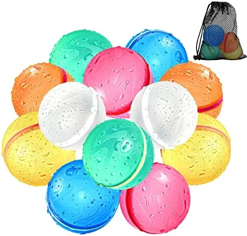SOPPYCID Reusable Water Bomb Balloons, Magnetic Refillable Water Balls - Pool Toys For Boys And Girls, Beach Outdoor Activities Water Games Toy For Kids Self Sealing Water Splash Ball (6Pack) 8 SOPPYCID Reusable Water Bomb Balloons, Magnetic Refillable Water Balls - Pool Toys For Boys And Girls, Beach Outdoor Activities Water Games Toy For Kids Self Sealing Water Splash Ball (6Pack) - Image 6