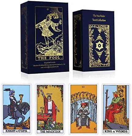 SOUL SPARKLE TAROT, Tarot Cards, Holographic Tarot Decks, 78 Tarot Cards Deck Set, The Neo Rider Tarot For Reading And Learning (The Shadow Deck) 7 SOUL SPARKLE TAROT, Tarot Cards, Holographic Tarot Decks, 78 Tarot Cards Deck Set, The Neo Rider Tarot For Reading And Learning (The Shadow Deck) - Image 5