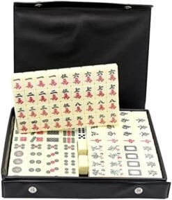 ABOOFAN 1set Board Version Carrying Mahjongg Table Mah-jongg Party Chinese Outdoor Travel Traditional Small Tile Tiles Dice Mah Game Leisure Toy Jong Home Jongg Mah- Dorm For With Family -Folkmanis Toys Shop 51A4rnqYwbL. AC