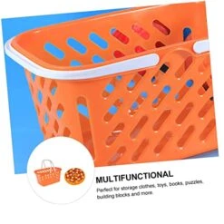 Mini Shopping Basket 3 Sets Shopping Basket Savings Basket Fruit Mini Kids Kids Shopping Pretend Shopping Basket Shopping Pretend Hamburger Pizza Cecilia Groceries Shopping -Folkmanis Toys Shop 51A8m8nKe0L