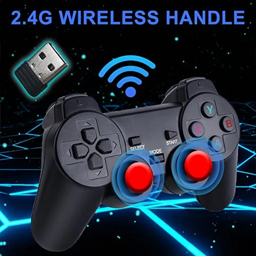 Wireless Retro Game Console,Retro Game Stick,Nostalgia Stick Game,4K HDMI Output,Plug And Play Video Game Stick Built In 10000+ Games,9 Classic Emulators, With Dual 2.4G Wireless Controllers(64G) 7 Wireless Retro Game Console,Retro Game Stick,Nostalgia Stick Game,4K HDMI Output,Plug And Play Video Game Stick Built In 10000+ Games,9 Classic Emulators, With Dual 2.4G Wireless Controllers(64G) - Image 5