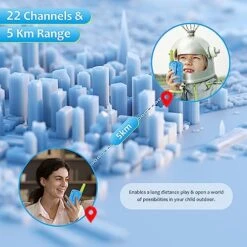 WPQOZZLP Walkie Talkies For Kids,5KMS Long Range Walkie Toy 22 Channels 2 Way Radio Toy With Backlit LCD Flashlight, Gifts Toys For 3-12 Year Old Boys Girls(3 Pack) 10 WPQOZZLP Walkie Talkies For Kids,5KMS Long Range Walkie Toy 22 Channels 2 Way Radio Toy With Backlit LCD Flashlight, Gifts Toys For 3-12 Year Old Boys Girls(3 Pack) -Folkmanis Toys Shop 51AaqAnFP9L