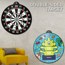 Bennol 14 PCS Double-Sided Magnetic Dart Board Toys For Kids Boys, Kids Dart Board Toys Gifts For 3 4 5 6 7 8 9 10 11 12 Year Old Boys Kids, Indoor & Sport Outdoor Party Play Game Toys Birthday Gifts 9 Bennol 14 PCS Double-Sided Magnetic Dart Board Toys For Kids Boys, Kids Dart Board Toys Gifts For 3 4 5 6 7 8 9 10 11 12 Year Old Boys Kids, Indoor & Sport Outdoor Party Play Game Toys Birthday Gifts -Folkmanis Toys Shop 51Aeo8vUgGL