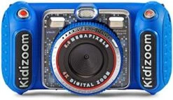 VTech KidiZoom Duo DX Digital Selfie Camera With MP3 Player, Blue -Folkmanis Toys Shop 51AoLMXXo9L. AC