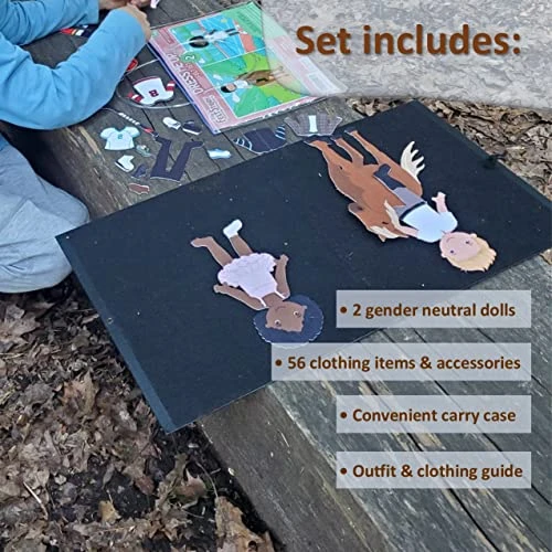 My Felt Story - Dress Me Up Sporty Dolls 4 My Felt Story - Dress Me Up Sporty Dolls - Image 2