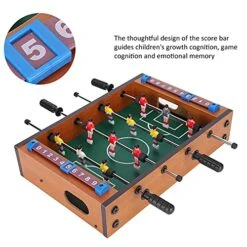 01 02 015 Football Table Game, Smooth Frame Anti‑Collision Table Football Toy, Scoreboard For Kids Have Fun -Folkmanis Toys Shop 51AreON4OeS