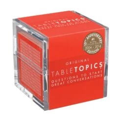 TableTopics Original - 10th Anniversary Edition: Questions To Start Great Conversations, The Best Way To Spark A New Conversation & Create New Memories With Friends & Family, Or Meeting Someone New
