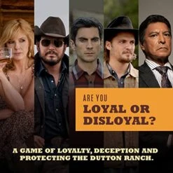 Yellowstone Party Game – Social Game Of Accusations, Betrayal And Fun - Defend The Dutton And Prove Your Loyalty (17+)