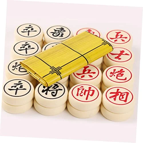 Totority Xiangqi Chinese Chess Educational Toys Xiangqi Travel Game Portable Chess Travel Toy Desktop Toys Early Learning Game Chess Game 3D Funny Chess Checkerboard Bamboo Game Chess 3D 5 Totority Xiangqi Chinese Chess Educational Toys Xiangqi Travel Game Portable Chess Travel Toy Desktop Toys Early Learning Game Chess Game 3D Funny Chess Checkerboard Bamboo Game Chess 3D - Image 3