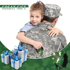 4 Pieces Walkie Talkies Watch 7 In 1 With Flashlight Two-Way Radio Long Range Walky Talky Watches Army Toys Gadgets Interphone Toy Game For Boys And Girls -Folkmanis Toys Shop 51BVSXavJgL