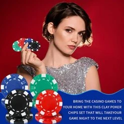 Jerify 200 Pieces Dice Striped Poker Chips Plastic Colorful Poker Chips Travel Poker Set For Card Blackjack Games Homes Parties, 4 Colors 11 Jerify 200 Pieces Dice Striped Poker Chips Plastic Colorful Poker Chips Travel Poker Set For Card Blackjack Games Homes Parties, 4 Colors -Folkmanis Toys Shop 51BcBdcvkpL