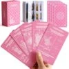 Myripoly Learning Beginner Tarot Cards Deck With Meanings On Them -Tarot Cards With Guidebook-Tarot Card (Pink With Velvet Bag) 2 Myripoly Learning Beginner Tarot Cards Deck With Meanings On Them -Tarot Cards With Guidebook-Tarot Card (Pink With Velvet Bag) -Folkmanis Toys Shop 51BeNf8V3QL