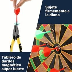 Yuecoom Kids Board Magnetic Dart Game, 6 Pcs Magnetic Dart Safe Magnetic Dart Board For 5 6 7 8 9 10 11 12 Year Old Kids And Adult 9 Yuecoom Kids Board Magnetic Dart Game, 6 Pcs Magnetic Dart Safe Magnetic Dart Board For 5 6 7 8 9 10 11 12 Year Old Kids And Adult -Folkmanis Toys Shop 51BuF2B6yoL