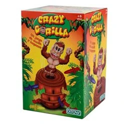 DITOYS Crazy Gorilla Board Game | Family Kids Games | Fun Games For Young Adults | Little Treasures Pop Up Gorilla Game For Children Educational Board Games | 2-4 Player Games In Spanish -Folkmanis Toys Shop 51ByPtehwJL