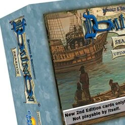 Rio-Grande-Games Rio Grande Games: Dominion: Seaside 2nd Edition Update Pack - Expansion Card Pack, Rio Grande Games, Ages 14+, 2-4 Players -Folkmanis Toys Shop 51C0fU1AToL