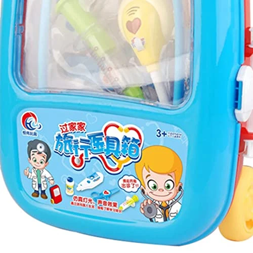 Kripyery Doctor Toy Set Fully Equipped Plastic Medical Toy Set Long Life Medical Toy Set Children's Doctor Game Set Toys For Toddler Boys And Girls With Sturdy Gift Box Pink One Size 8 Kripyery Doctor Toy Set Fully Equipped Plastic Medical Toy Set Long Life Medical Toy Set Children's Doctor Game Set Toys For Toddler Boys And Girls With Sturdy Gift Box Pink One Size - Image 6