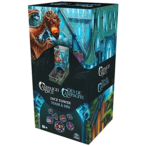 Campaign Dice Tower, Portable 7 Polyhedral Dice Role-Playing Board Games DND Dungeons Dragons MTG Magic The Gathering, For Adults & Kids Ages 8 And Up 4 Campaign Dice Tower, Portable 7 Polyhedral Dice Role-Playing Board Games DND Dungeons Dragons MTG Magic The Gathering, For Adults & Kids Ages 8 And Up - Image 2