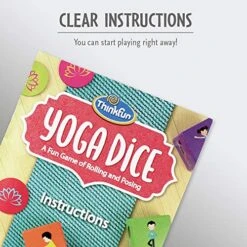 ThinkFun Yoga Dice Game For Boys And Girls Ages 6 And Up - Learn Yoga With A Game -Folkmanis Toys Shop 51CHyddGcSL