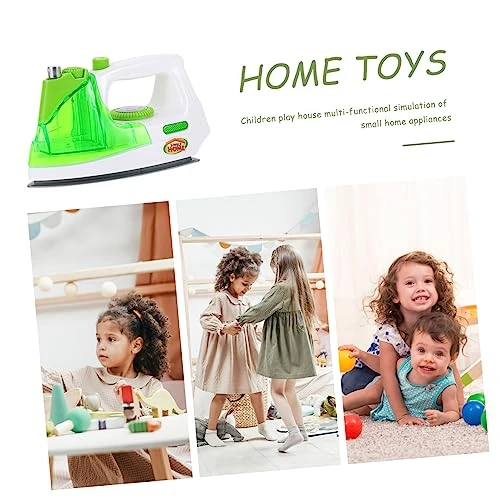 Toyvian 1pc Simulation Electric Iron Mini House Mini Toys For Kids Mini Bread Maker Educational Toy Playing House Supply Funny Electric Iron Toy Game House Household Green Abs Child 6 Toyvian 1pc Simulation Electric Iron Mini House Mini Toys For Kids Mini Bread Maker Educational Toy Playing House Supply Funny Electric Iron Toy Game House Household Green Abs Child - Image 4
