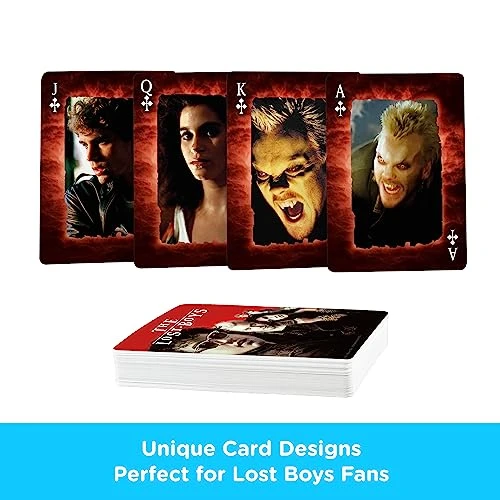AQUARIUS Lost Boys Playing Cards - Lost Boys Movie Themed Deck Of Cards For Your Favorite Card Games - Officially Licensed Lost Boys Merchandise & Collectibles 5 AQUARIUS Lost Boys Playing Cards - Lost Boys Movie Themed Deck Of Cards For Your Favorite Card Games - Officially Licensed Lost Boys Merchandise & Collectibles - Image 3