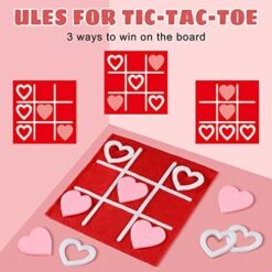Kathfly 20 Pack Tac Toe Mini Board Games Toy Welcome Craft Tac Toe Birthday Party Favor Gifts Bulk For Goody Family Teachers Bag Stuffers Classroom Activity, Easy To Store