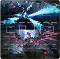 Sabermaster Card Rubber Mat - 2 Player, Square Playmat For Gamer 60x60cm/23.6x23.6inch (9) 29 Sabermaster Card Rubber Mat - 2 Player, Square Playmat For Gamer 60x60cm/23.6x23.6inch (9) -Folkmanis Toys Shop 51CkY7afq8L. AC