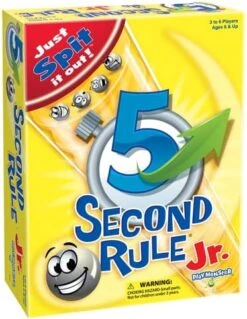 5 Second Rule Relay - Family Party Game - Electronic Relay Baton - Shout It Out & Pass It Fast! - For 2 Or More Players, For Kids Ages 8 And Up -Folkmanis Toys Shop 51CpZamUmL. AC