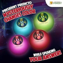 Talking President Predicto - Donald Trump Fortune Teller Ball - Lights Up & Talks - Ask YES Or NO Question & Trump Speaks The Answer - Like A Next Generation Magic 8 Ball – Unique Funny Gifts For Men 8 Talking President Predicto - Donald Trump Fortune Teller Ball - Lights Up & Talks - Ask YES Or NO Question & Trump Speaks The Answer - Like A Next Generation Magic 8 Ball – Unique Funny Gifts For Men -Folkmanis Toys Shop 51Cu5j3rk7S