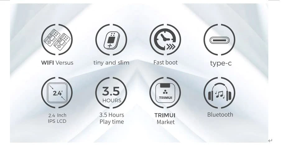 Handheld Game Console, Mini Game Player Compatible With 15,000 Games And 2.4-Inch IPS LCD Screen, Portable Video Game Console 5 Handheld Game Console, Mini Game Player Compatible With 15,000 Games And 2.4-Inch IPS LCD Screen, Portable Video Game Console - Image 3