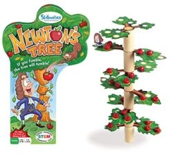 Skillmatics Newton's Tree | Fun Family Game Of A Tumbling Tree | Balancing, Stacking, Strategy And Skill Building | Gifts For 6 Year Olds And Up