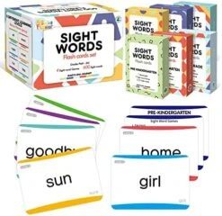 Springflower 600 Sight Words, Dolch & Fry High Frequency Sight Word Flash Cards For Kindergarten Homeschool Supplies Games For Kids Pre-K, Kindergarten, 1st, 2nd, 3rd Grade 18 Springflower 600 Sight Words, Dolch & Fry High Frequency Sight Word Flash Cards For Kindergarten Homeschool Supplies Games For Kids Pre-K, Kindergarten, 1st, 2nd, 3rd Grade -Folkmanis Toys Shop 51DRRoGfs3L. AC
