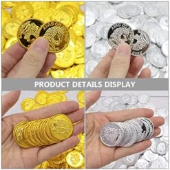 Toyvian Kids Toys Kids Toys Kids Toys Kids Toys Kid Toys 400 Pcs Pirate Treasure Golden Game Coins Plastic Coins Gold Treasure Coins Coins Plastic Gold Kids Toys Kid Toys Kid Toys Kid Toys Kid Toys -Folkmanis Toys Shop 51DZMXNGxTL