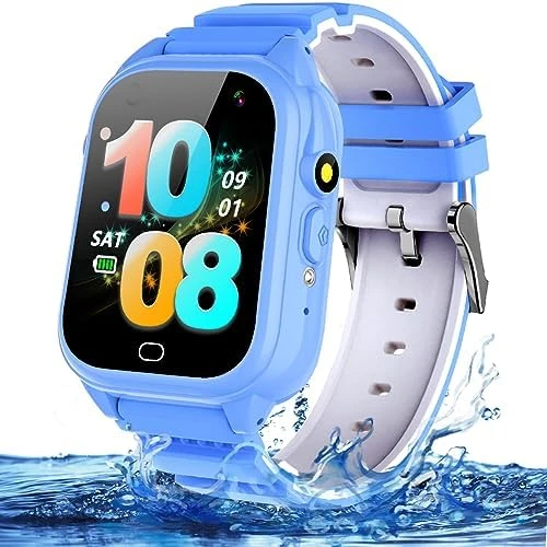 Waterproof Kids Game Watch For Girls Boys Age 3-10 With 1.44'' Touch Screen 26 Puzzle Game Music Camera Video Recorder 12/24 Hr Clock Pedometer Flashlight Alarm Calendar Children Learning Toys 9 Waterproof Kids Game Watch For Girls Boys Age 3-10 With 1.44'' Touch Screen 26 Puzzle Game Music Camera Video Recorder 12/24 Hr Clock Pedometer Flashlight Alarm Calendar Children Learning Toys - Image 7