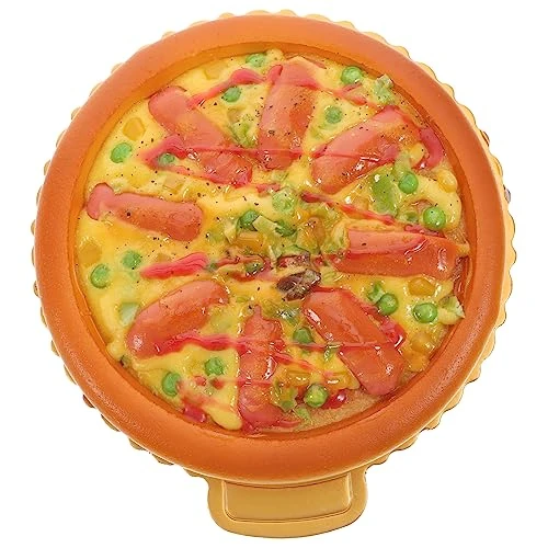 SAFIGLE Simulation Pizza Model Toys For Kids Counter Decor Food Decor Food Cooking Toy Fun Lifelike Pizza Simulation Food Model Prop Pizza Photography Prop Fake Pizza Prop Food Display PVC 3 SAFIGLE Simulation Pizza Model Toys For Kids Counter Decor Food Decor Food Cooking Toy Fun Lifelike Pizza Simulation Food Model Prop Pizza Photography Prop Fake Pizza Prop Food Display PVC