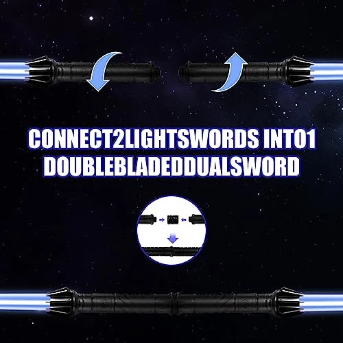 Light Up Saber - 3 Pack Light Up Saber 8 Colors With Fx Sound (Motion Sensitive) And Retractable Handle Multiplayer Galaxy Warrior, Christmas Gift Kids Party Gift 7 Light Up Saber - 3 Pack Light Up Saber 8 Colors With Fx Sound (Motion Sensitive) And Retractable Handle Multiplayer Galaxy Warrior, Christmas Gift Kids Party Gift - Image 5