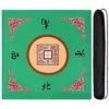 ALANGDUO Mahjong Mat Anti Slip Noise Reduction Table Cover For Mahjong Paigow Poker 31.5 X 31.5 Inches (Green) -Folkmanis Toys Shop 51DyQs0FWmL
