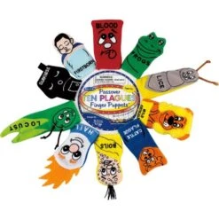 Passover "Ten Plagues" Finger Puppets Judaica