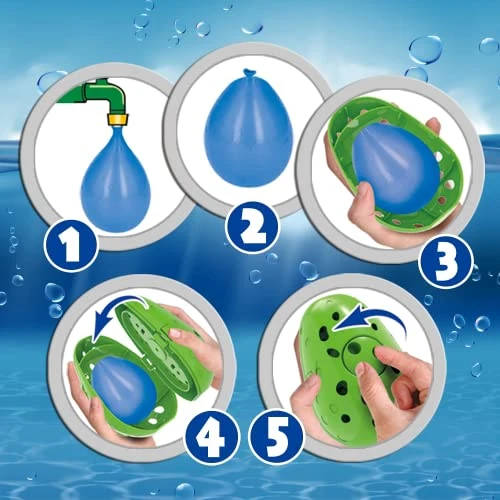 Splash Potato Timer Bomb - Water Bomb Toy Balloon Game - Potato With A Water Bomb Outdoor Game Toy For Kids 8 Years And Up - 50 Water Balloons For Kids And 1 Potato 5 Splash Potato Timer Bomb - Water Bomb Toy Balloon Game - Potato With A Water Bomb Outdoor Game Toy For Kids 8 Years And Up - 50 Water Balloons For Kids And 1 Potato - Image 3