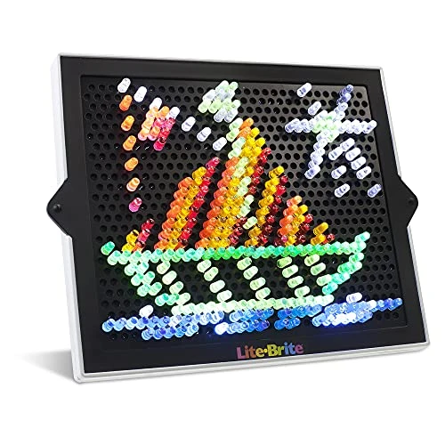 Lite Brite Ultimate Classic, Light Up Creative Activity Toy, Gifts For Girls And Boys Ages 3, 4, 5, 6,7,8,9,Educational Learning, Fine Motor Skills 7 Lite Brite Ultimate Classic, Light Up Creative Activity Toy, Gifts For Girls And Boys Ages 3, 4, 5, 6,7,8,9,Educational Learning, Fine Motor Skills - Image 5
