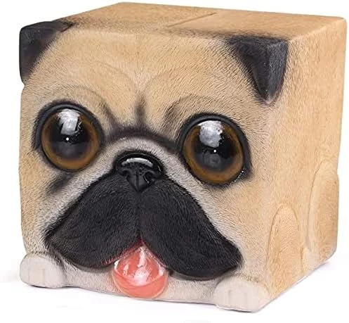 Piggy Bank Children's Toy Money Box Fun Piggy Bank Square Face Pig Cat Dog Cartoon Piggy Bank Creative No Coin Outlet Animal Money Box Money Box Counter Piggy Banks Furniture Games (Color : A) 9 Piggy Bank Children's Toy Money Box Fun Piggy Bank Square Face Pig Cat Dog Cartoon Piggy Bank Creative No Coin Outlet Animal Money Box Money Box Counter Piggy Banks Furniture Games (Color : A) - Image 7