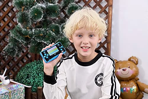 QoolPart Toys Handheld Games For Boys Girls, Built In 152 Retro FC Games, Classic Nostalgia 8 Bit Video Game Player Withe 2.5 Inches Display TV Output,Kids Birthday Christmas Toy Party Gift (Blue) 4 QoolPart Toys Handheld Games For Boys Girls, Built In 152 Retro FC Games, Classic Nostalgia 8 Bit Video Game Player Withe 2.5 Inches Display TV Output,Kids Birthday Christmas Toy Party Gift (Blue) - Image 2
