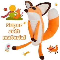 VANVENE The Little Prince Le Petit Prince Fox Plush Doll Puppet Toy -Folkmanis Toys Shop 51ELmiWNuvL