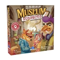 Blue Orange Games Museum Suspects Board Game - Family Or Adult Strategy Board Game For 2 To 4 Players. Recommended For Ages 8 & Up.