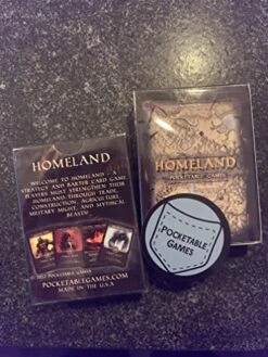 Homeland, Strategy And Barter Card Game, 2-6 Players, Playtime 15-30 Minutes, From Pocketable Games 6 Homeland, Strategy And Barter Card Game, 2-6 Players, Playtime 15-30 Minutes, From Pocketable Games -Folkmanis Toys Shop 51EuAgoh39L