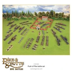 Warlord Games Pike & Shotte Epic Battles Push Of Pike Starter Set Military Table Top Wargaming Plastic Model Kit 212010002