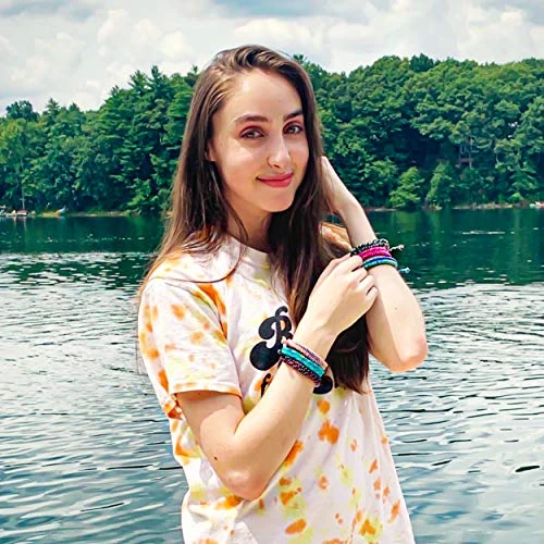 FROG SAC 6 Paracord Friendship Bracelets For Boys, Parachute Cord Braided Bracelet Set, Woven Braid String Jewelry, Easter Basket Fillers For Teens, Teenage Stocking Stuffers, Camping Party Favors 5 FROG SAC 6 Paracord Friendship Bracelets For Boys, Parachute Cord Braided Bracelet Set, Woven Braid String Jewelry, Easter Basket Fillers For Teens, Teenage Stocking Stuffers, Camping Party Favors - Image 3