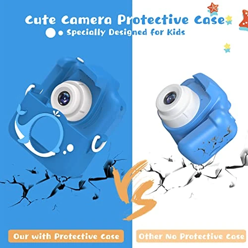 KeBuLe Kids Camera For Girls And Boys,Children Camera Digital Video, Kids Camera 2.0 Inches Screen 20.0MP Video, 32GB SD Card Include, Kid Toys Gift For Birthday, Chrismats Gift For 3-12 Years Old 8 KeBuLe Kids Camera For Girls And Boys,Children Camera Digital Video, Kids Camera 2.0 Inches Screen 20.0MP Video, 32GB SD Card Include, Kid Toys Gift For Birthday, Chrismats Gift For 3-12 Years Old - Image 6
